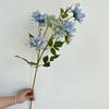 Nueva simulación de flores, 7 dalias, para bodas, auditorio, hilera de flores, arreglo floral, botella decorativa, exhibición de flores, comercio exterior