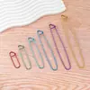 Alfiler de Seguridad de Aluminio de Color Suéter Anti-Deshilachado Tarjeta Múltiples Especificaciones Anti-Deshilachado Pin Soporte de Punto de Hilo Herramienta de Tejer DIY