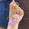 Llavero Lindo de Dibujos Animados en Forma de Estrella Colgante para Bolso con Diseño Creativo de Paleta Regalo para Pareja Venta al por Mayor