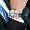 Gubaisen diamantes explosiones relojes mecánicos de imitación de alta gama para hombre a través del fondo tiembla en vivo comercio exterior una generación de cabello