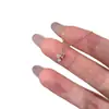 Collar Refrescante de Verano con Hielo Picado y Brillo para Mujer 2025 Nuevo Lujo Accesible Nicho Cadena Ultra Fina Pequeña para Clavícula