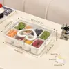 Caixa Portátil Love Fresh Grau Alimentício para Armazenamento de Frutas Piquenique ao Ar Livre Geladeira Móvel Portátil Cesta de Mão Proteção Selada