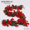 Enredadera de Rosas Ratán Mesita de Noche Flor Artificial Planta Adorno Enredadera de Flor de Cerezo Flor de Seda Artificial Planta Esencial para Boda