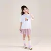 TUTU Elefantito Ropa Infantil Camiseta de Manga Corta para Niñas 2026 Verano Nuevo Algodón Puro para Niños Top Delgado de Manga Corta Atuendo de Verano