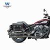 Carro muscular Wolf adequado para versão de dois lugares da Indian Scout bolsa lateral caixa lateral retrô bolsa para capacete liberação rápida