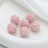 Cadena de Diamantes de Perlas de Colores Nuevos con Strass, Cuentas de Agujero Recto, Cuentas Pesadas para Bricolaje, Accesorios para Joyería al por Mayor