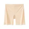 Shorts e Calcinha Anti-Exposição para Mulheres, Sem Dobras, Ângulo Reto, Duas Peças em Uma, Calça de Segurança Anti-Exposição Sem Costura, Seda Gelada