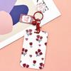 Comercio exterior al por mayor set de tarjetas de vitalidad conejito pequeño flor roja bolsa para identificación de estudiante licencia de fábrica set de identificación de trabajo tarjeta de transporte público de inducción