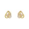 Pendientes de piedra de ojo de gato con diseño coreano, estilo francés, sencillos, con destellos de temperamento, para chica con diamantes, dulces pendientes, joyería para las orejas