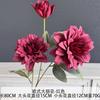 Dalia Europea flor artificial boda hogar sala modelo decoración suave adornos de flores falsas fabricantes de ramos artificiales venta al por mayor
