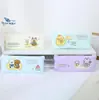 Qingyifang Papelería Roompet Terciopelo Beibei Estuche Trapezoidal Invertido L Estudiante Lindo Alto Valor Bolsita para Lápices Venta al por Mayor