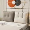 Cojín de Cabecera Simple Cama Almohada Grande con Respaldo Ventanal Sala de Estar Sofá Combinación Dormitorio Tatami Bolsa Suave Desmontable