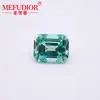 Piedras Preciosas Cultivadas Importadas: Corindón, Esmeralda, Corte Azul Real, Rosa, Piedras Sueltas de Fábrica, Accesorios para Anillos al por Mayor