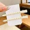 Lindo Pasador de Dopamina DIY Clip Inferior Accesorios para el Cabello Tocado Pasador sin Costuras Embrión Inferior DIY Pasador para Flequillo de una Palabra