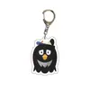 Llavero Acrílico Animal Crossing Colgante Doble Cara Merchandising de Dibujos Animados Animal Crossing