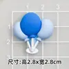 Perro Pacca Azul Perro DIY Accesorios de Pegamento Suave Agujero para Funda de Teléfono Chanclas Caja de Almacenamiento Parche Decorativo