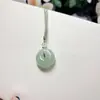 Colgante de Aventurina de la Paz en Color Agua Clara, un Sustituto del Jade Hetian, Calabaza del Dios de la Riqueza, Círculo de Gato de Jade y Colgante de Jade