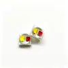 LEDs de alta potência bicolor (luz vermelha + luz branca) 2 em 1, contas de LED 1W2W cerâmica 3535, diodo emissor de luz LED bicolor