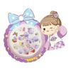 Pegatinas para Uñas Infantiles con Pegatinas para Niñas Manicura Autoadhesiva Uñas Portátiles de Dibujos Animados para Niñas Premios Pequeños Regalos para Niños