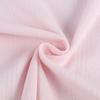 Tejido Jacquard de Punto de Trama 100% Algodón, Tela de Malla Perforada para Pelele de Bebé Clase A, Tejido de Costilla 100% Algodón