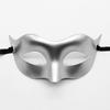 Fornecimento Exclusivo Transfronteiriço de Máscaras Populares de Plástico Lisas de Halloween, Meia-Face, Unissex para Adultos, Máscaras de Rosto para Festa de Máscaras