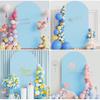 Funda de Tela para Arco de Hierro para Boda, Funda de Tela de Alta Elasticidad para Decoración de Fotografía, Funda de Pantalla de Fondo para Cola al Aire Libre, Puerta en Forma de U