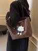 Bolso Transfronterizo de Gran Capacidad para Mujer 2024 Nuevo Estilo Simple Moda Hombro Axila Bolso de Alta Gama Combinable Bolso General
