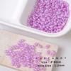 Cuentas de Cacahuete Perladas Acrílico Material Fino con Destellos Accesorios DIY para Crema Cuentas de Arroz Joyería Cadena para Teléfono Móvil Bolso Colgante Pulsera