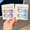Novos Presilhas de Cabelo de Verão, Presilhas de Cabelo Doces com Óculos de Gato, Presilhas Laterais Fofas, Presilhas Bico de Pato, Presilhas de Cabelo para Meninas e Estudantes