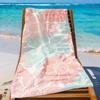 Toalla de Playa de Microfibra Transfronteriza Europea y Americana Impresión Digital Toalla de Baño para Playa Engrosada Extra Grande Toalla de Baño Chal