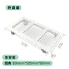 Soporte Móvil para Host con Base de Ruedas, Soporte Universal de Ruedas de Metal para Computadora, Charola Pequeña para Gabinete de Computadora, Maceta Rectangular