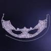 Europa y Estados Unidos máscara de mascarada nueva exagerada transfronteriza fiesta de Halloween máscara de diamantes de imitación máscara de accesorios de personalidad