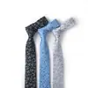 Nueva Corbata Casual para Hombre con Patrón Floral Geométrico Jacquard Multicolor Nudo Windsor para Ropa Formal de Negocios