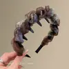 Tiara de dentes alta estilo coreano, fresca e delicada, modelo novo 2026, tiara especial para lavar o rosto, acessório de cabelo, presilha de cabelo