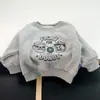 Ropa Infantil 2025 Sudadera para Niños Primavera y Otoño Nuevo Estilo Top de Manga Larga para Niños Estampado de Dibujos Animados para Niños Mayores Estilo Coreano Moderno y Elegante