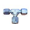 Conector de Instrumento de Tres Vías Swagelok de Acero Inoxidable, Conector de Tubería de Agua de Alta Presión, Resistente a la Corrosión, Tornillo Resistente a los Golpes