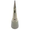 Botella de Vidrio para Esmalte de Uñas de 6-9 ml con Tapa, Pincel, Botella de Vidrio Dorada Galvanizada Cónica para Pegamento de Esmalte de Uñas con Logo Imprimible