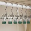 Pregadores de Roupa com Ganchos, Multifuncionais, Não Marcam, para Pendurar Chapéus, Shorts, Tecidos, Itens Domésticos, Meias e Ganchos de Secagem