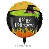 Novos Balões de Folha de Alumínio de Halloween de 18 Polegadas, Ceifador Abóbora Caveira Atmosfera Festa Balões de Páscoa