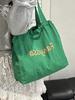 Bolsa de Gran Capacidad para Mujer, Versátil Otoño e Invierno 2026 Nuevo Bolso de Hombro Casual de Tela para Compras, Bolso Tote de Clase y Viajes al Trabajo