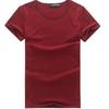 Camiseta de manga corta para hombre, color liso, simple, de manga corta, de puesto, camiseta, sangre, todo blanco, todo negro, de media manga, fina, ropa corta para hombre
