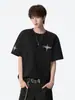 Camiseta de Manga Corta Estilo Americano con Estampado de Polaris para Hombre 2026 Nueva Tendencia de Verano Marca High Street Holgada Versátil Camiseta de Media Manga