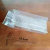 Máquina laminadora transparente para bolsa de sellado de bolsa caja transparente de protección ambiental snack miel caja de tres cuchillos bolsa para pan y pastel bandeja de comida