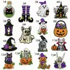 Parches bordados divertidos de Halloween de dibujos animados: diseños de fantasma, calabaza y cachorro, adecuados para ropa y accesorios
