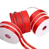 Cinta Roja Brillante, Cinta de Poliéster Acanalado Encriptado, Cinta de Seda, Cinta para Bodas, Cinta Decorativa Festiva, Cinta de Moño, Cinta de Serpentina