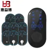Novo Massageador Elétrico Doméstico EMS, Pequeno Dispositivo Portátil de Terapia por Pulso Eletrônico, Dispositivo de Eletroterapia, Adesivo de Massagem TENS