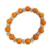 2025 Nuevo Venta Caliente Transfronteriza Pulsera para Hombre de Piedra Ojo de Tigre Pulsera de Acero Inoxidable con Cuentas de Piedra Venta al por Mayor Piedra Ojo de Gato