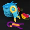 Tablero enrollador en forma de pez para tejer hilo, Herramientas de tejido DIY para hilo, Tablero de hilo de colores para tejer suéteres hechos a mano