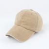 Boné de Beisebol Simples Vintage Lavado para Homens e Mulheres de Algodão Puro com Proteção Solar Chapéu Personalizado Comércio Eletrônico Transfronteiriço Chapéu de Venda Quente Tendência