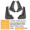 Adecuado para Volkswagen Tanyue Tayron X/Gte/R-Line2020-Guardabarros de Coche Transfronterizo de Comercio Exterior Dropshipping